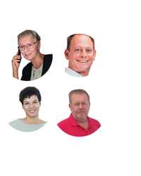 Dirk Lehmann, Pia Röhrle, Stefan Maubach, Helga Schmidt